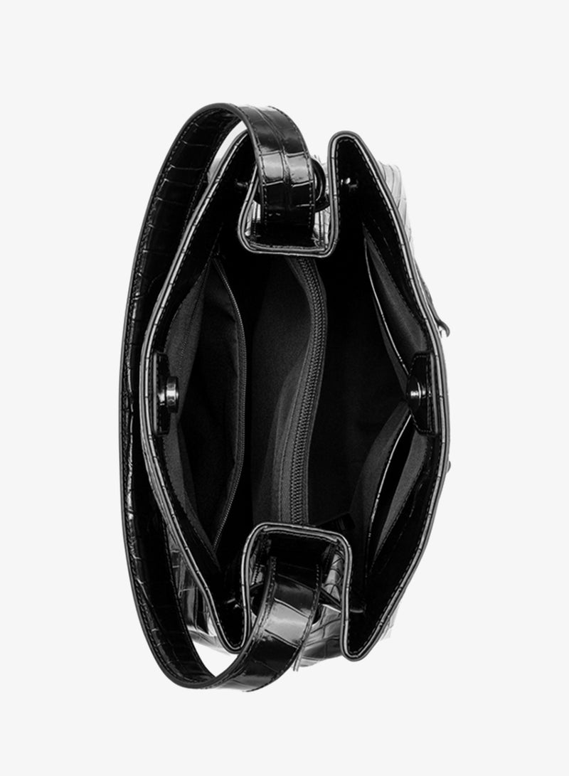 ناين ويست حقيبة هوبو كروس بودي بتصميم دلو هارلي - Image 3